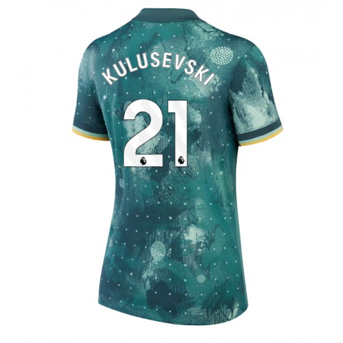 Fotbalové Dres Tottenham Hotspur Dejan Kulusevski #21 Dámské Alternativní 2024-25 Krátký Rukáv